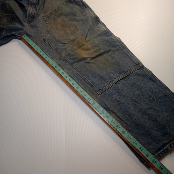 Carhartt Double knee Distressed Jeans Sz 42 - Picture 9 of 12